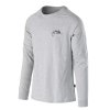 Triko HELIKON-TEX LOGO s dlouhým rukávem ŠEDÁ MELANŽ (velikost 3XL)
