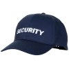 Čepice baseball výšivka SECURITY uni velikost MODRÁ