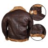 Bunda kožená US B46 SHEEPSKIN HNĚDÁ