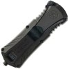 Nůž vystřelovací MP COMPACT OTF hladké ostří ČERNÝ