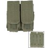 Pouzdro na zásobníky M4/M16 dvojité ZELENÉ
