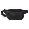 Ledvinka FANNY PACK dvě oddělení ČERNÁ