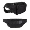 Ledvinka FANNY PACK dvě oddělení ČERNÁ