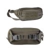 Ledvinka VELCRO panel - MOLLE LASER vazba ZELENÁ