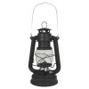 Lampa petrolejová 25cm Hurricane ČERNÁ