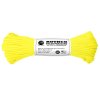 Šňůra PARACORD nylon 550LB ø 4 mm / 30 m REFLEXNÍ ŽLUTÁ