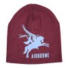 Čepice pletená AIRBORNE PEGASUS VÍNOVÁ