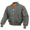 Bunda bomber ENHANCED MA1 FLIGHT SAGE GREEN