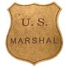 Replika odznak U.S. Marshal