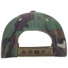 Čepice DELUXE ARMY baseball WOODLAND
