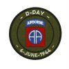 Nášivky D-DAY sada 4 kusy