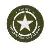 Nášivky D-DAY sada 4 kusy
