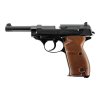 Pistole vzduchová UMAREX Legends P38 BLOWBACK CO2 ČERNÁ - BB 4,5mm steel