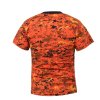 Triko DIGITAL ORANGE CAMO