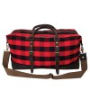 Taška EXTENDED WEEKENDER cestovní RED PLAID