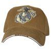 Čepice baseball USMC GLOBE & ANCHOR COYOTE