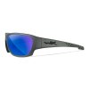 Brýle střelecké WX CLIMB CAPTIVATE™ šedý rám Polarized Blue skla