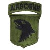 Nášivka 101st AIRBORNE DIVISION - ZELENÁ