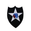 Nášivka 2ND INFANTRY DIVISION malá - BAREVNÁ