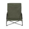 Židle PERCH CAMPING nízký posez ZELENÁ