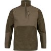 Mikina RANNOCK FLEECE PULLOVER ZELENÁ