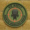 Nášivka NO MERCY - KINETIC GROUP plast ZELENÁ