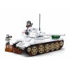 Stavebnice STŘEDNÍ TANK T-34/85 BÍLÝ