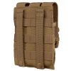Sumka MOLLE trojitá na zásobníky MP5 COYOTE BROWN