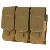 Sumka MOLLE na zásobníky 3xM16 COYOTE BROWN