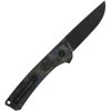 Nůž zavírací OSPREY hladké ostří G10/CF ČERNÝ/MODRÝ
