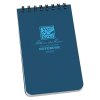 Blok voděodolný TOP-SPIRAL 3x5" notebook malý MODRÝ