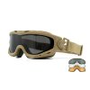 Brýle taktické SPEAR DUAL LENS sada 3 skla TAN rám