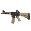 Puška airsoft AEG M4 CARBINE M-LOK (SA-F03) ČERNÁ/PÍSKOVÁ
