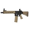 Puška airsoft AEG M4 CARBINE M-LOK (SA-F03) ČERNÁ/PÍSKOVÁ