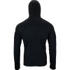 Mikina klokanka s kapucí FLEECE ČERNÁ