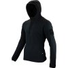 Mikina klokanka s kapucí FLEECE ČERNÁ