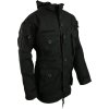 Bunda dlouhá SMOCK SAS-style ČERNÁ