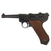 Pistole Parabellum Luger P08 dřevo - dekorační replika