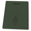 Blok voděodolný spirálový Universal MAXI 8 1/2"x 11" ZELENÝ