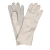 Rukavice pilotní BW aramid/kůže BÍLÉ použité