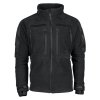 Bunda fleece s membránou TPU PLUS ČERNÁ