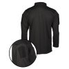 Triko/polokošile TACTICAL QUICK DRY dlouhý rukáv ČERNÁ