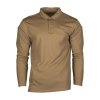 Triko/polokošile TACTICAL QUICK DRY dlouhý rukáv COYOTE