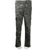 Kalhoty britské KOMBAT BTP Black camo
