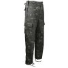 Kalhoty britské KOMBAT BTP Black camo