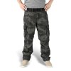 Kalhoty PREMIUM VINTAGE BLACK CAMO