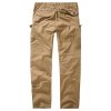 Kalhoty ADVEN SLIM FIT PÍSKOVÉ CAMEL