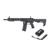 Puška airsoft AEG M4 CARBINE RL M-LOK Gen2 (SA-F05) ČERNÁ