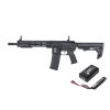 Puška airsoft AEG M4 CARBINE RL M-LOK Gen2 (SA-F05) ČERNÁ