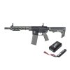 Puška airsoft AEG M4 CARBINE RL M-LOK Gen2 (SA-F05) ČERNÁ/ZELENÁ